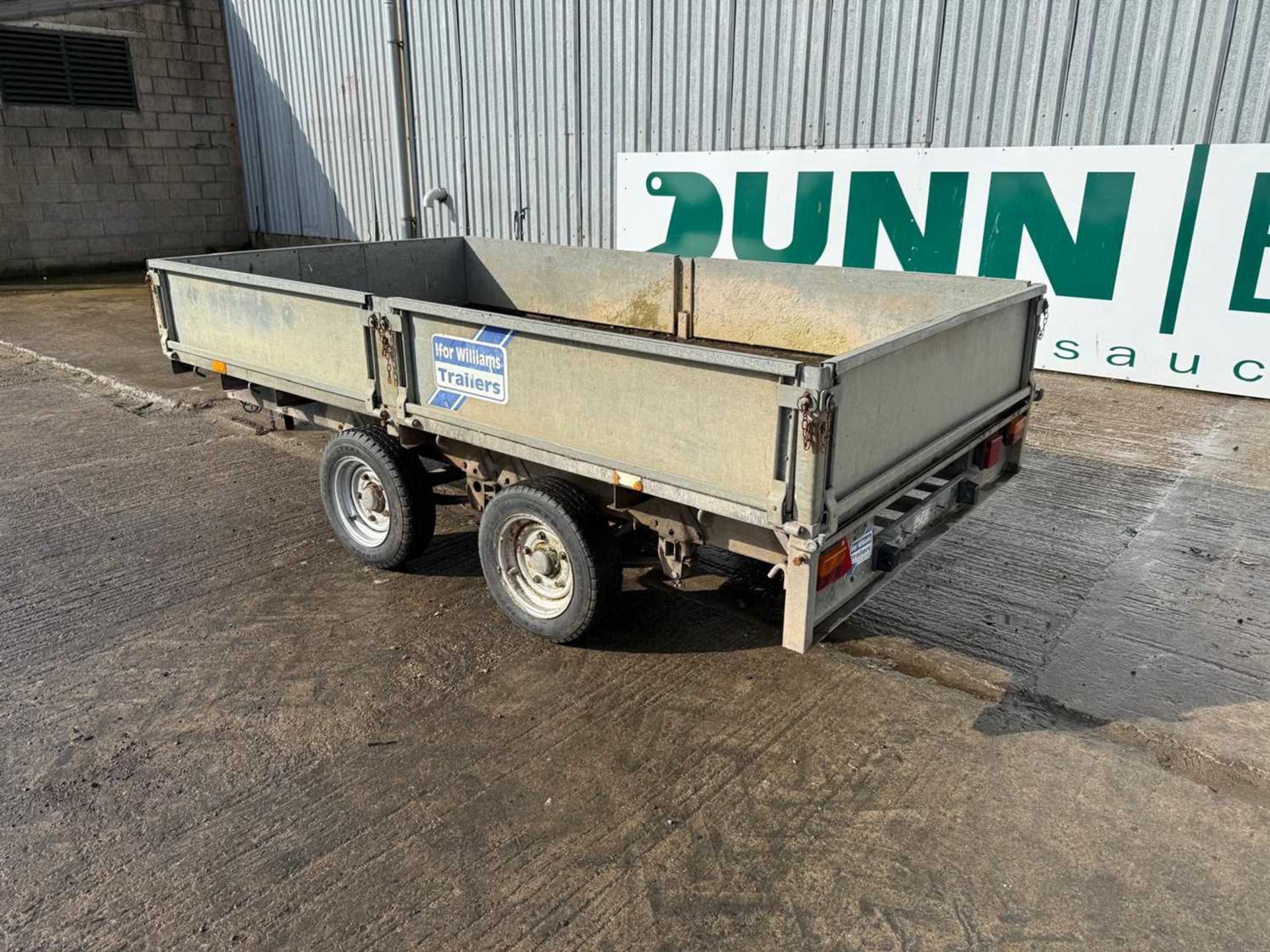 Used Ifor Williams Twin Axle Trailer 10Ft x 5.6Ft 2.5 Ton, Spare Wheel , (Keys In Folder With Bookle - Image 3 of 14
