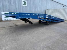 Unused 2026 Phixwell CDDCQY-10T Hydraulic Manual Lift, Container Ramp,11.4Mx2.1M Overall Dimensions