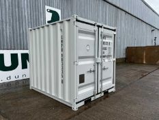 Unused 9Ft Container with Window & Side Door,