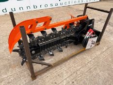 Unused Captok D39 Hydraulic Trencher To Suit Mini Skidsteer Loader