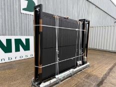 Unused PD26M 26Ft x 6.5Ft Counter Leaver Electrical Gate With Personnel Gate, Motor & 5 Fobs