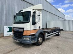 2014 Daf LF220 FA Chassis Cab 15T Bluetooth, Automatic Gear Box.(Reg Docs Available)