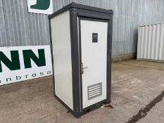 Unused Single Toilet Block H2300MM x W1080MM x D1280MM. (See Photos Of Damage)