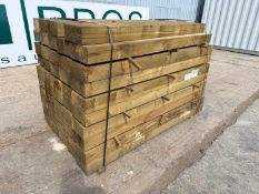Unused Tanalised Timber 100 x 200 x 1800 (49 Of)