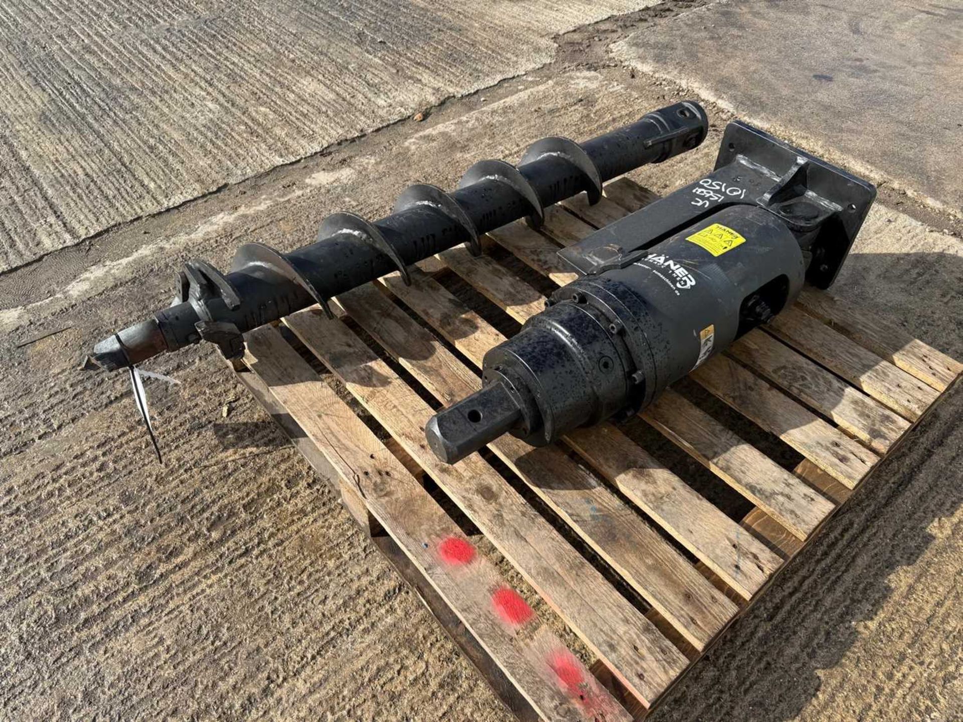 Unused Haner HEB 10000A Hydraulic Auger & 200MM Flight - Image 4 of 6