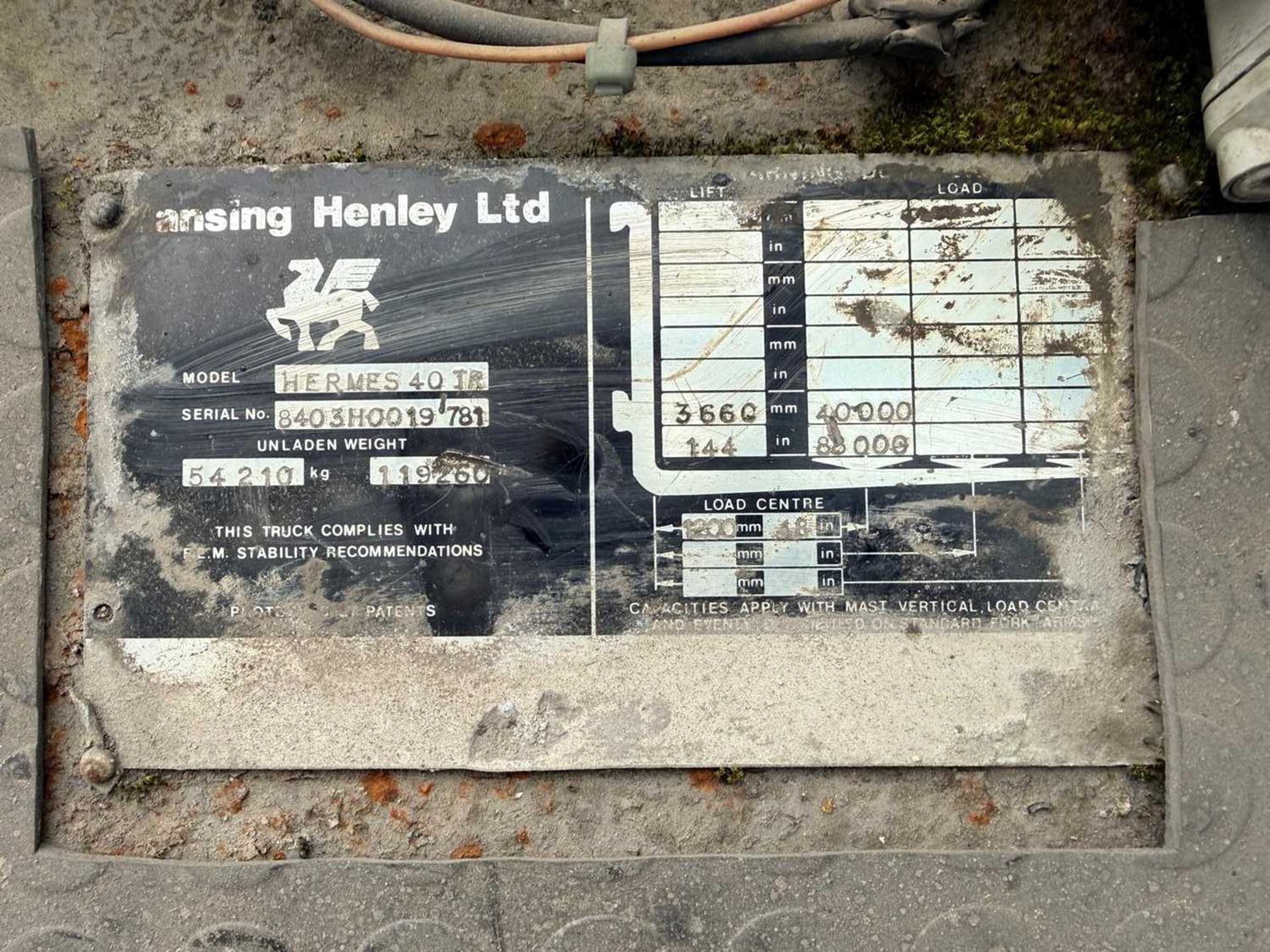 Lansing Henley Hermes 40T FLT, Dual Wheels, - Image 35 of 35
