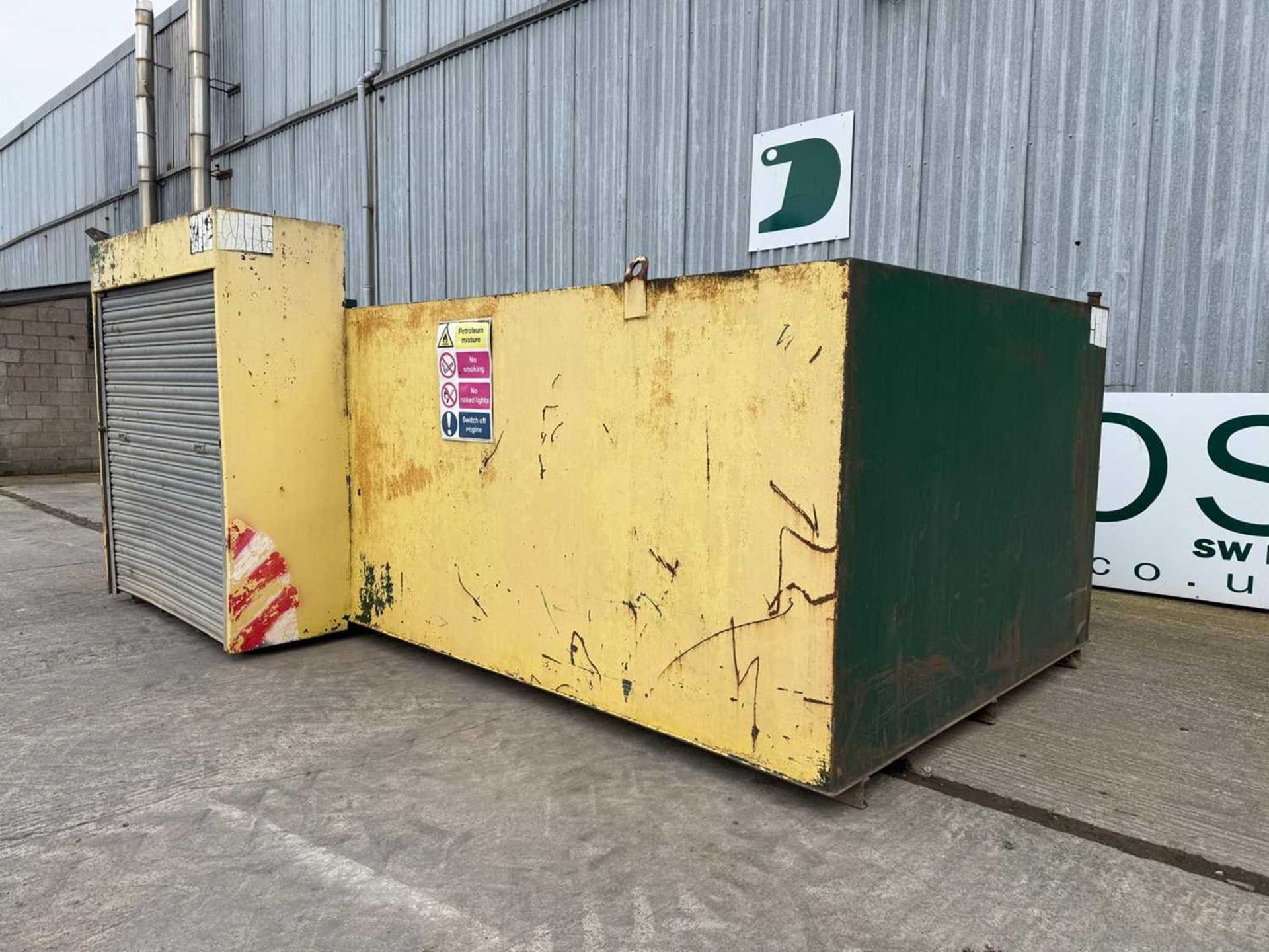 Used Bunded Duel Fuel Tank With Two Delivery Pumps, Alarm , Eclectic's, Tank 1 Capacity, 14,622 Ltrs - Image 3 of 17
