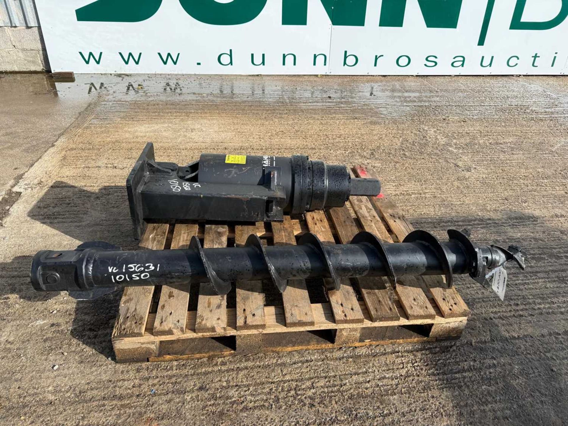 Unused Haner HEB 10000A Hydraulic Auger & 200MM Flight - Image 2 of 6