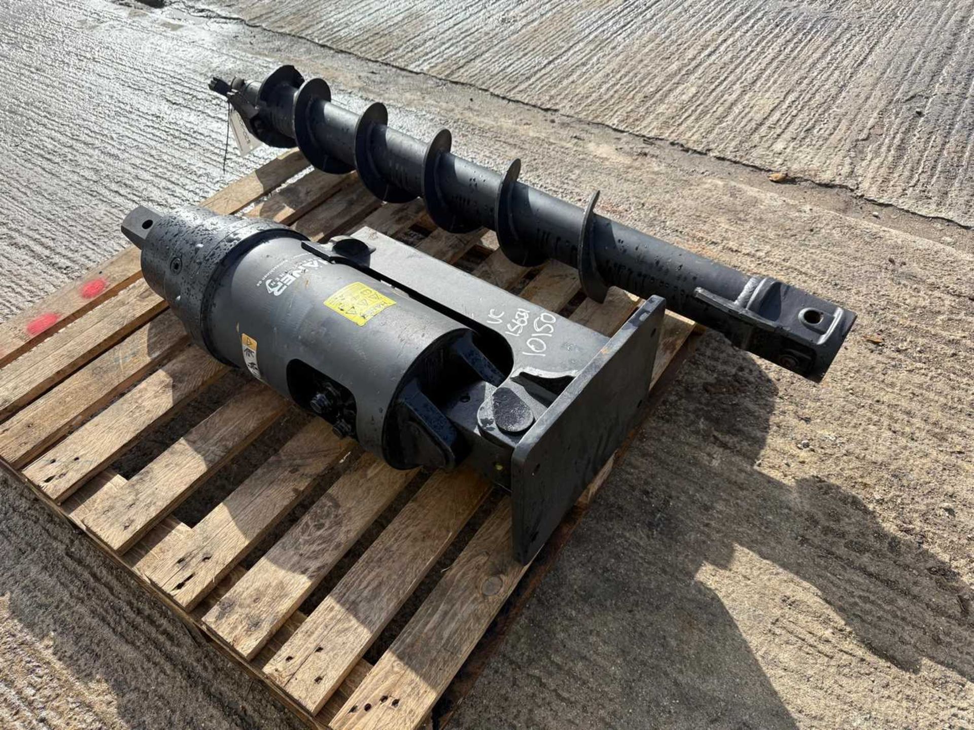 Unused Haner HEB 10000A Hydraulic Auger & 200MM Flight - Image 5 of 6