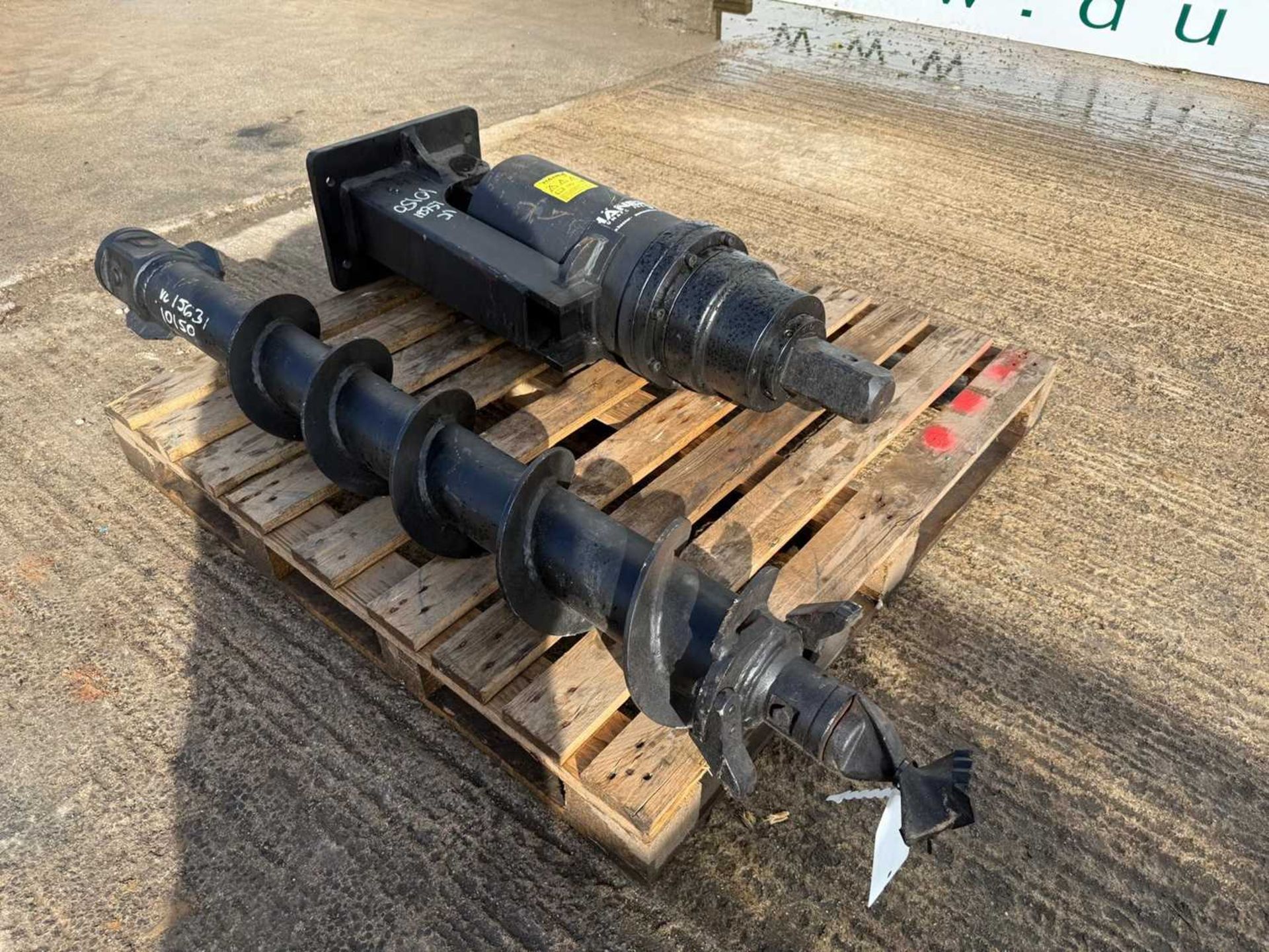Unused Haner HEB 10000A Hydraulic Auger & 200MM Flight - Image 3 of 6