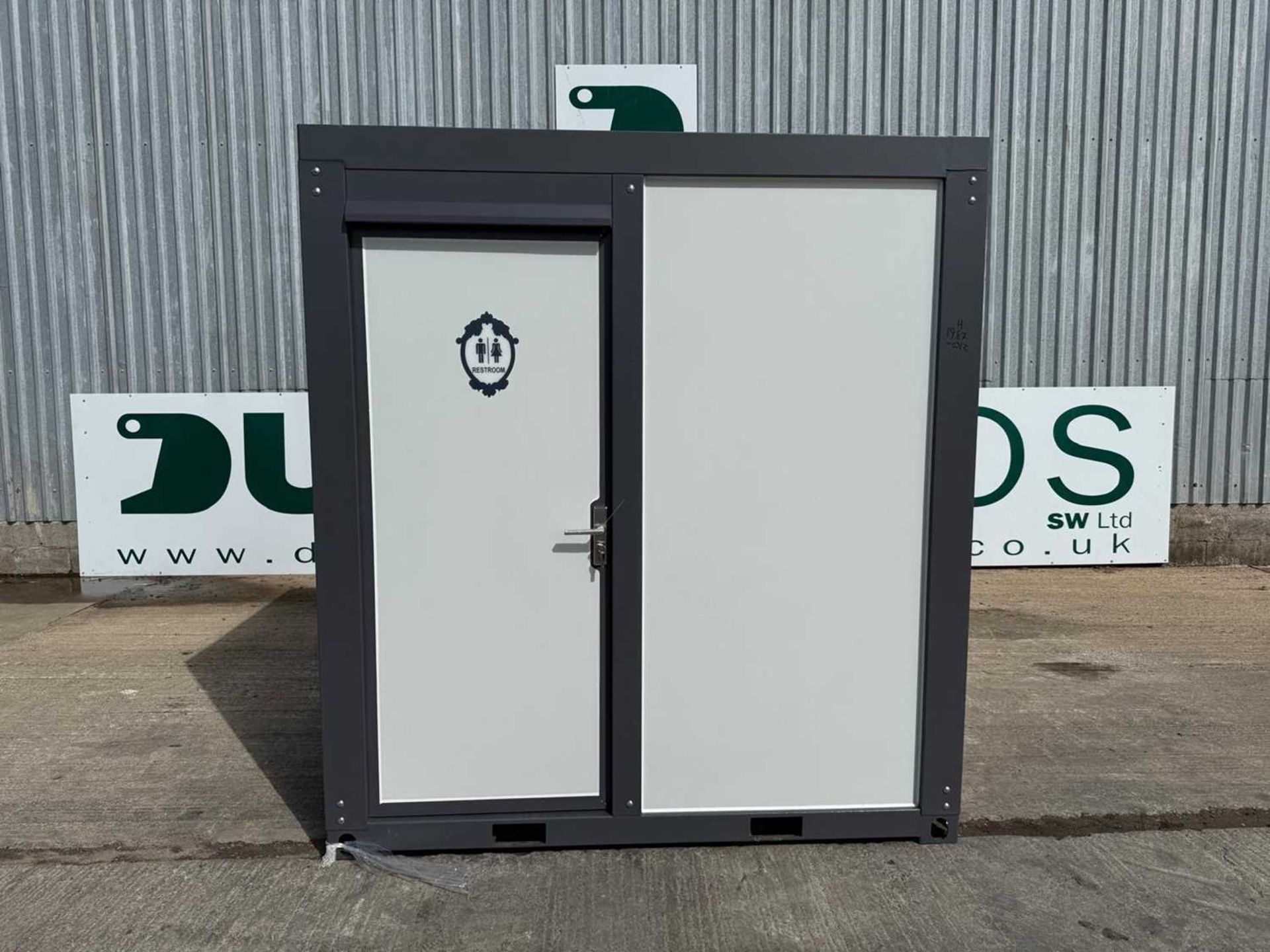 Unused Combined Toilet & Shower With Vanity Sink & Cupboard , 7Ft L x 6.5 Ft W x 8Ft H - Image 2 of 13