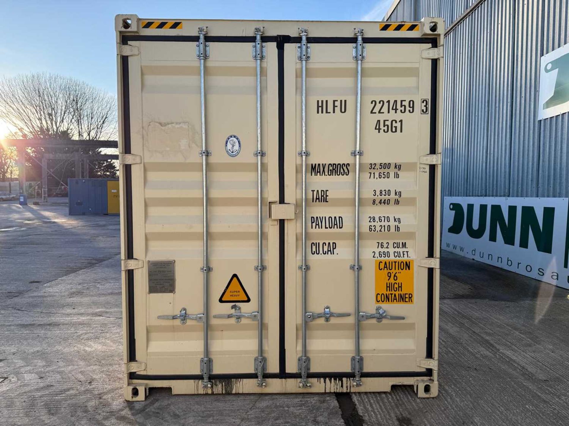 40 Ft HC Container 1 Opening On End - Image 9 of 10