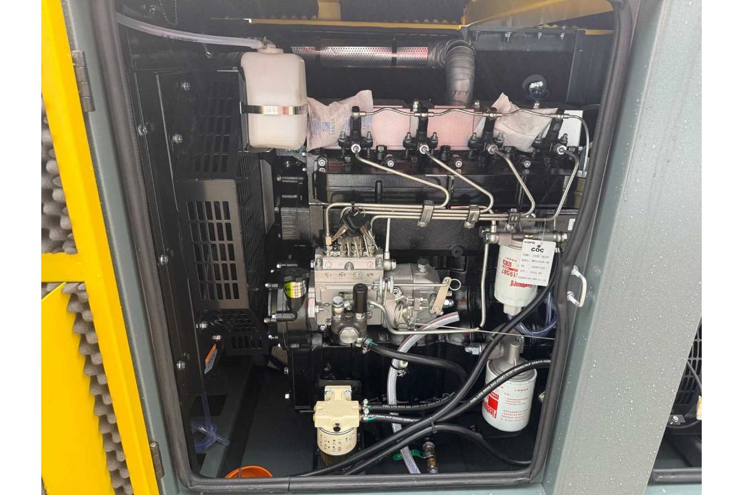 Unused Ashita AG3-50E, 50KVA Silent Generator,3 Phase, 4 Cylinder Engine. - Image 9 of 11