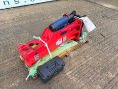 Unused 2026 JWB680 Hydraulic Breaker On 45MM Pins To Suit 4-6T Excavator (Certificate Of Compliance)