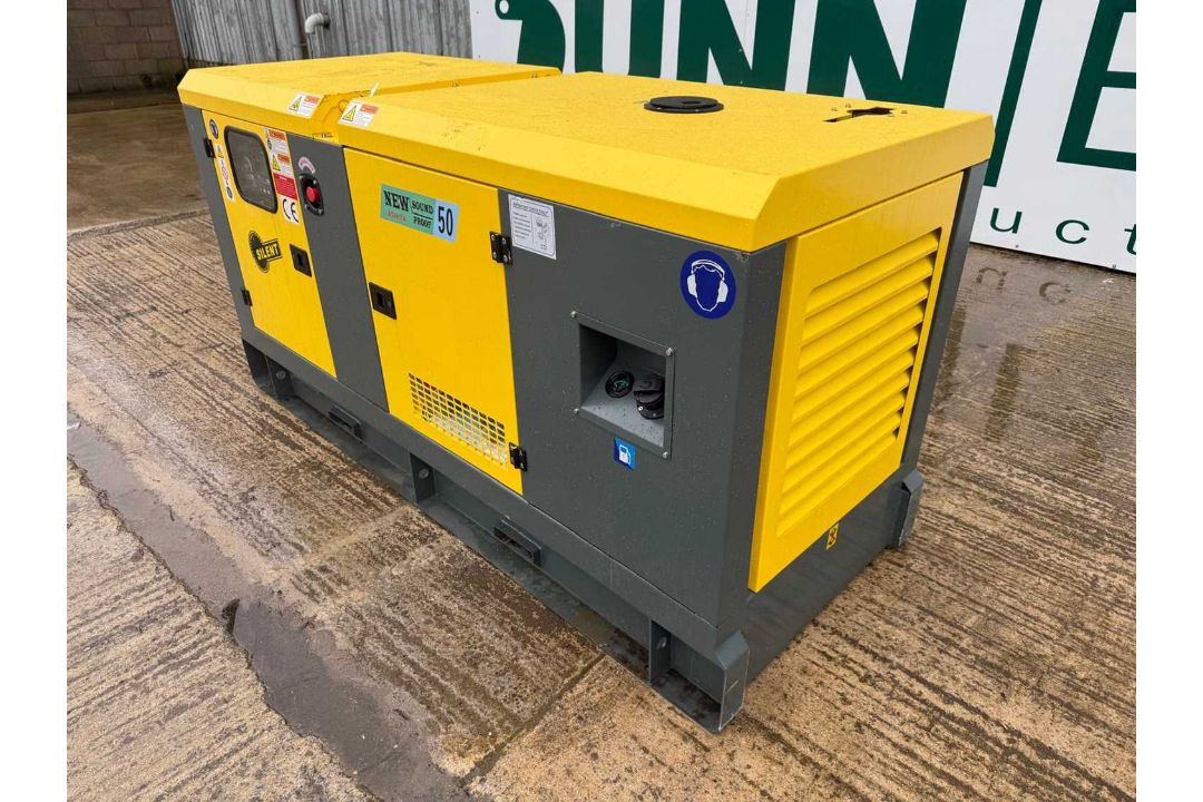 Unused Ashita AG3-50E, 50KVA Silent Generator,3 Phase, 4 Cylinder Engine. - Image 3 of 11