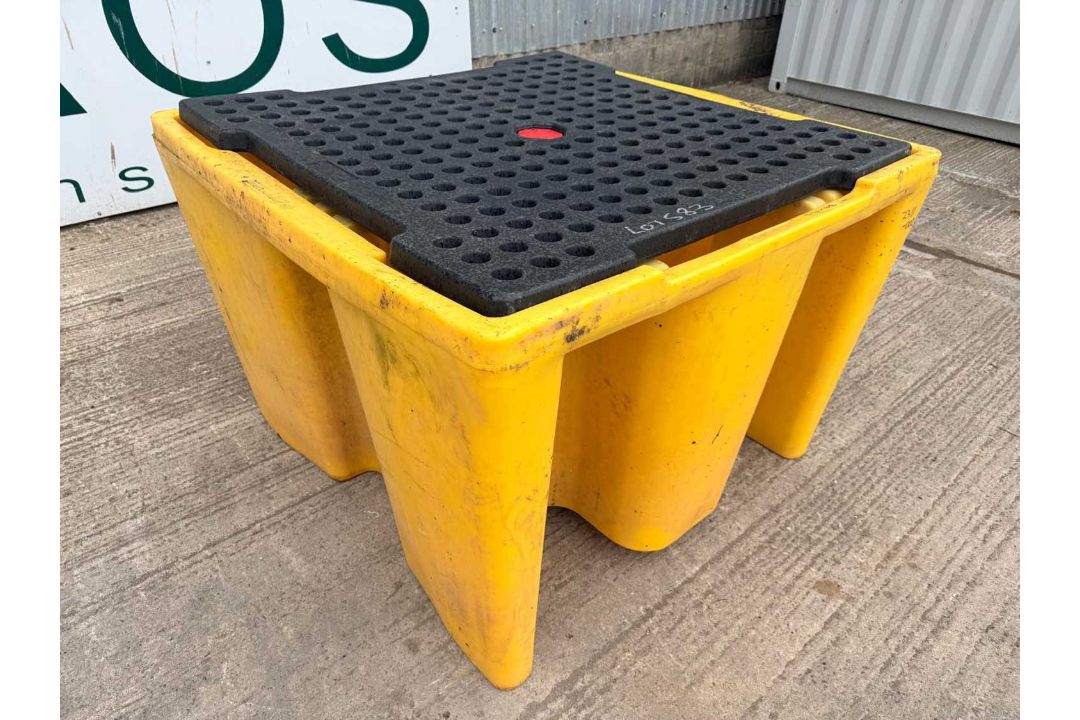 IBC Bunded Tray 1450mm x 1450mm x 1M High - Image 1 of 4