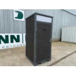 Unused Single Toilet Block With Wash Basin, 1100mm x 1260mm x 2540mm