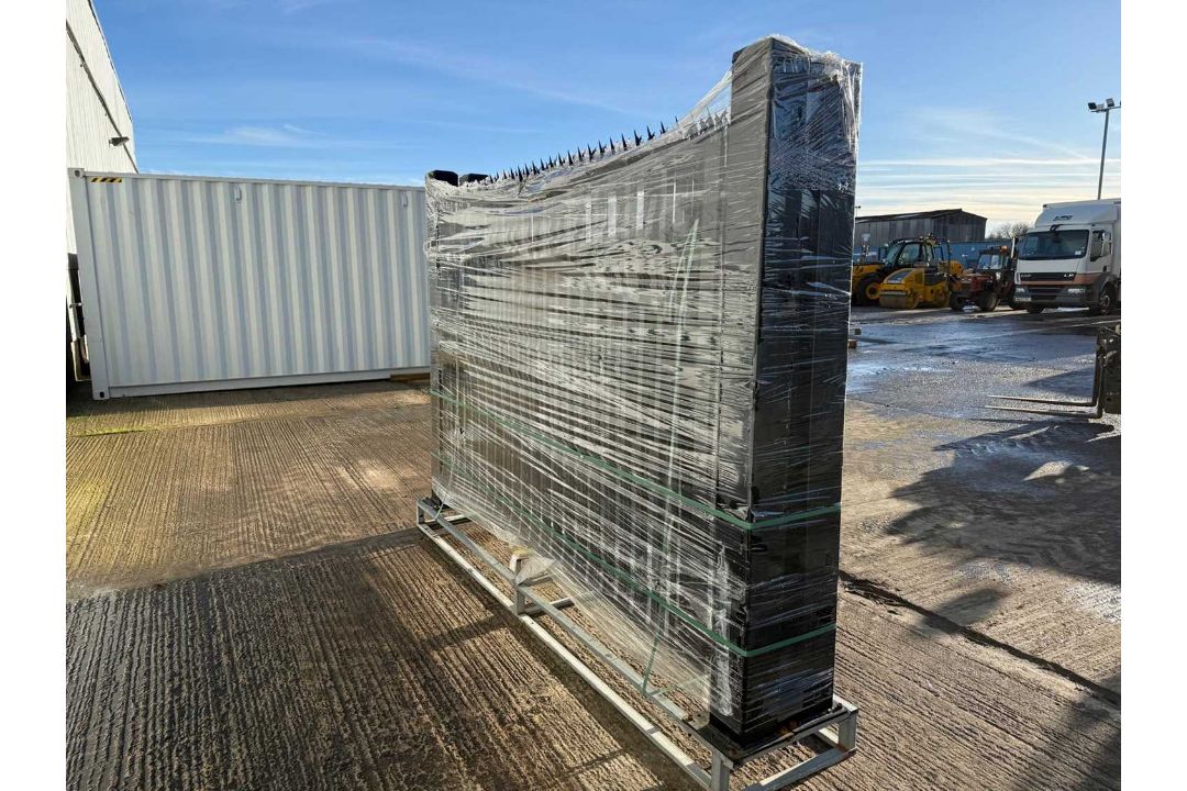 Unused Pair Of Pillar Iron Gates 17` x 6` ModelG17X-P15F - Image 5 of 6