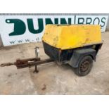 Diesel Air Compressor With a Two Cylinder Deutz Engine