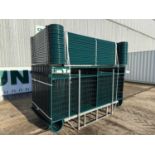 Unused Pack Of 56 Corral Panels, 2.9M x 1.2M