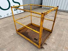 UNRESERVED - Fork Lift Man Cage 1M x 1.2M