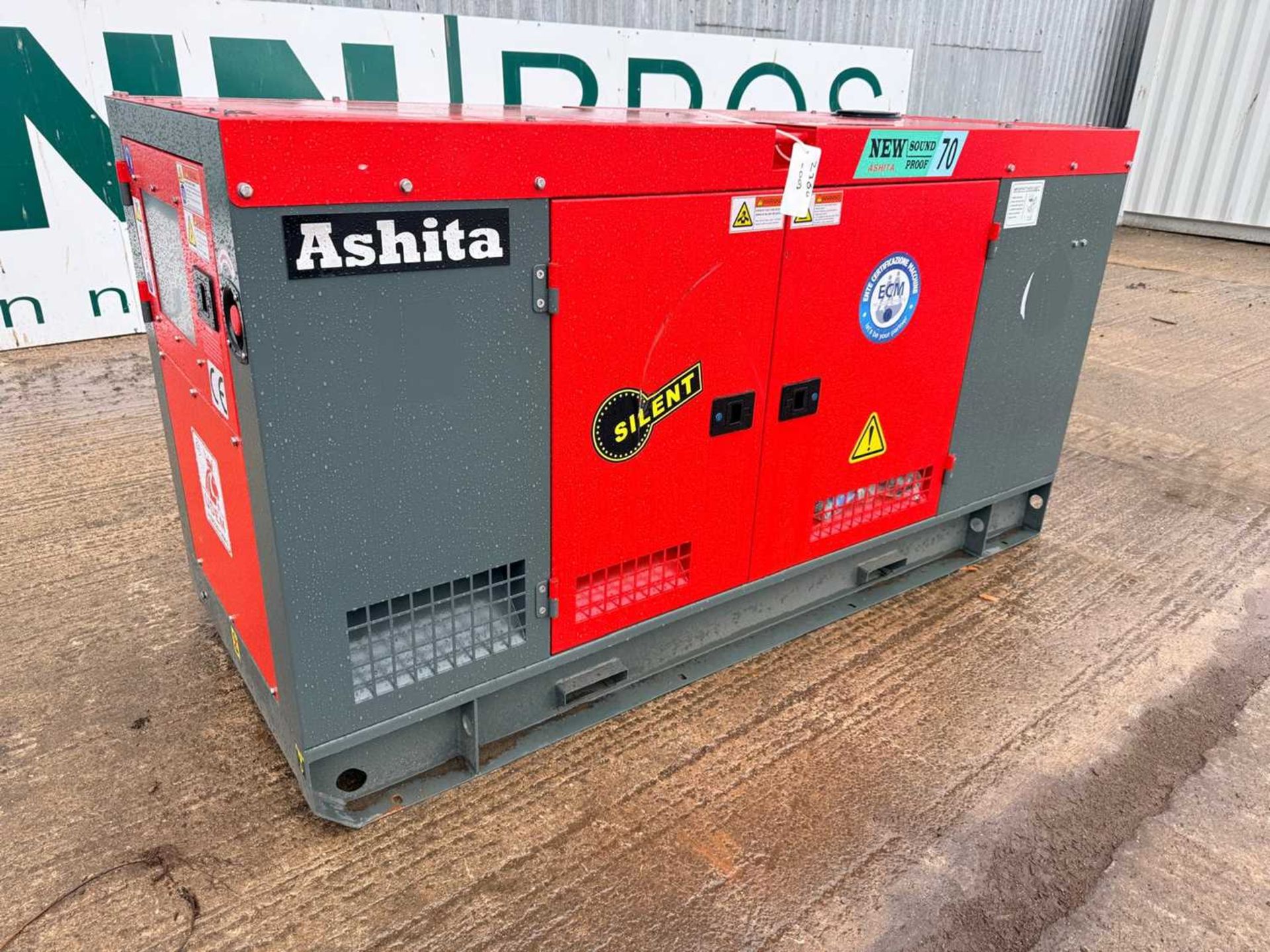 Unused 2026 Ashita Power Silent AG3-70 70KVa Generator