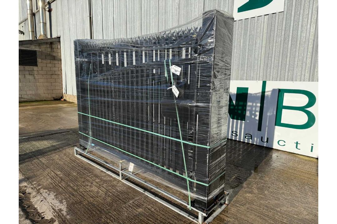 Unused Pair Of Pillar Iron Gates 17` x 6` ModelG17X-P15F - Image 3 of 6