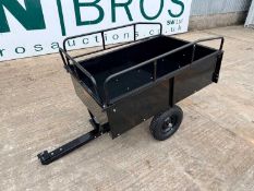 UNRESERVED - Unused 2026 KMY JIDI, T002C Garden Trailer Manual Tip (Black) (Comes Boxed)