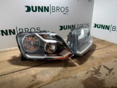 UNRESERVED - Unused Vehicle Spares N/S & O/S Amarok Head Lights