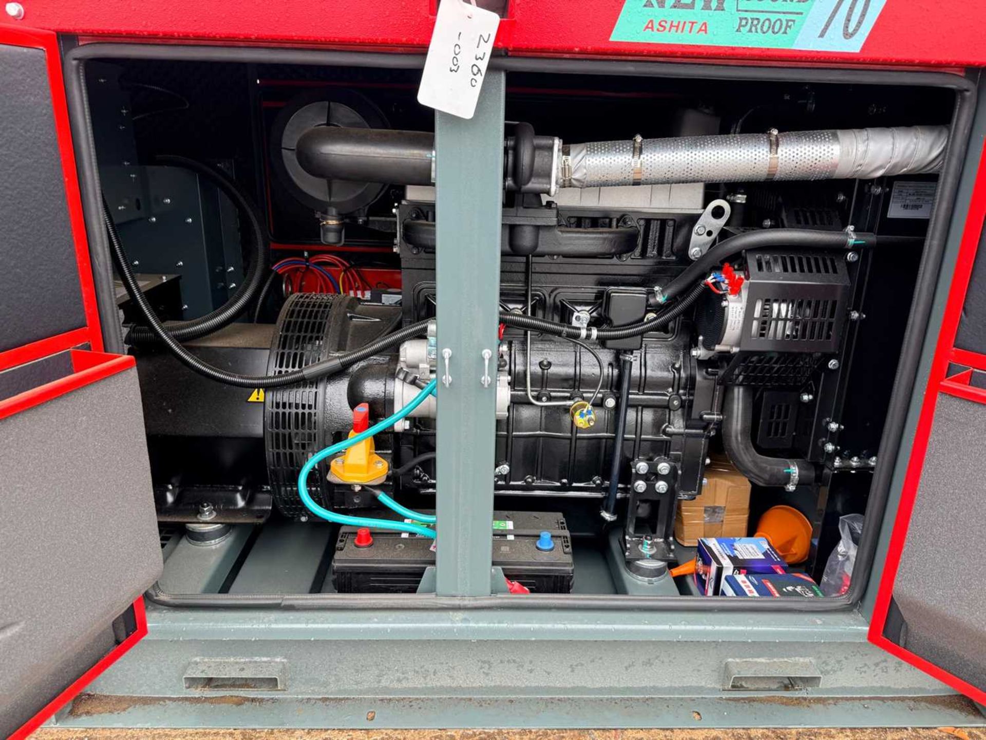 Unused 2026 Ashita Power Silent AG3-70 70KVa Generator - Image 9 of 18