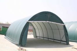 Unused PVC Dome Shelter, 20' x 30' x 12' S203012R
