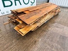Rustic Timber Made up Of Cedar Sweet Chestnut , Larch ETC Various Lengths Up To 4.5M Long