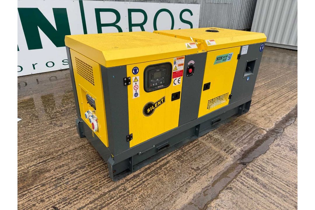 Unused Ashita AG3-50E, 50KVA Silent Generator,3 Phase, 4 Cylinder Engine. - Image 1 of 11