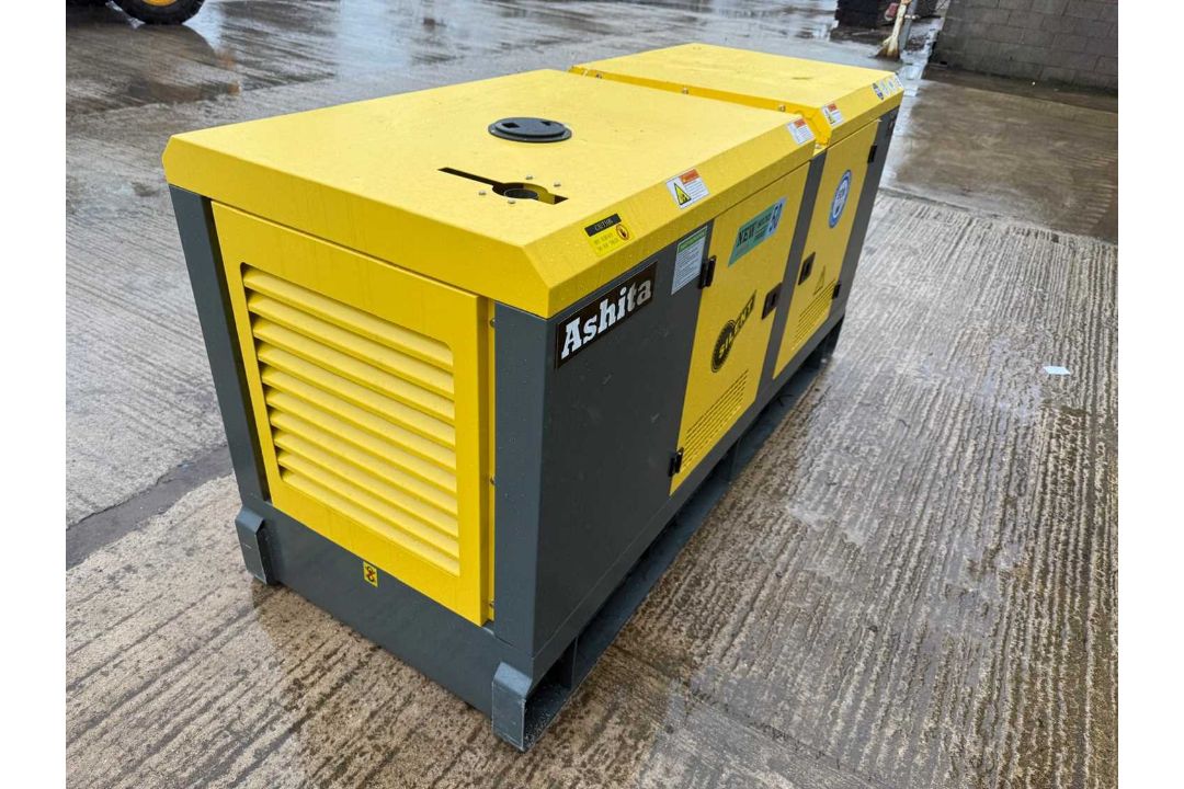 Unused Ashita AG3-50E, 50KVA Silent Generator,3 Phase, 4 Cylinder Engine. - Image 4 of 11