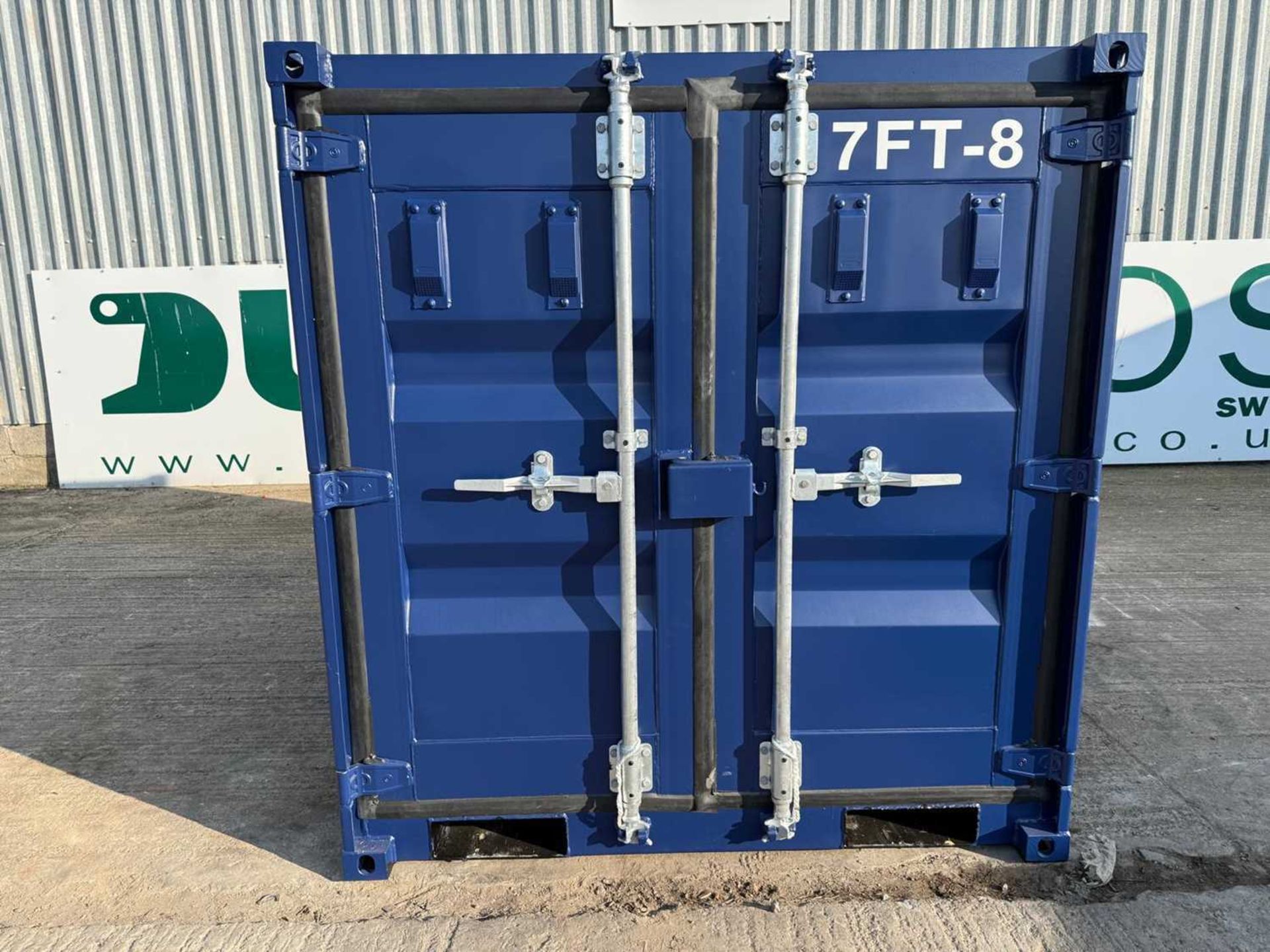 Unused 7' Shipping Container, (Pad Lock Included) - Image 2 of 12