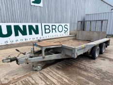 2007 Ifor Williams Twin Axle Plant Trailer, 10' X 6' With Ramp.