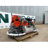 Unused Petrol Ride On Power Trowel With Lifan 15.0 Engine, Sprinkler System, LEB Lights