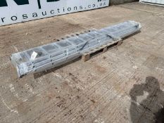 Unused 12' Triple Aluminium Ladder