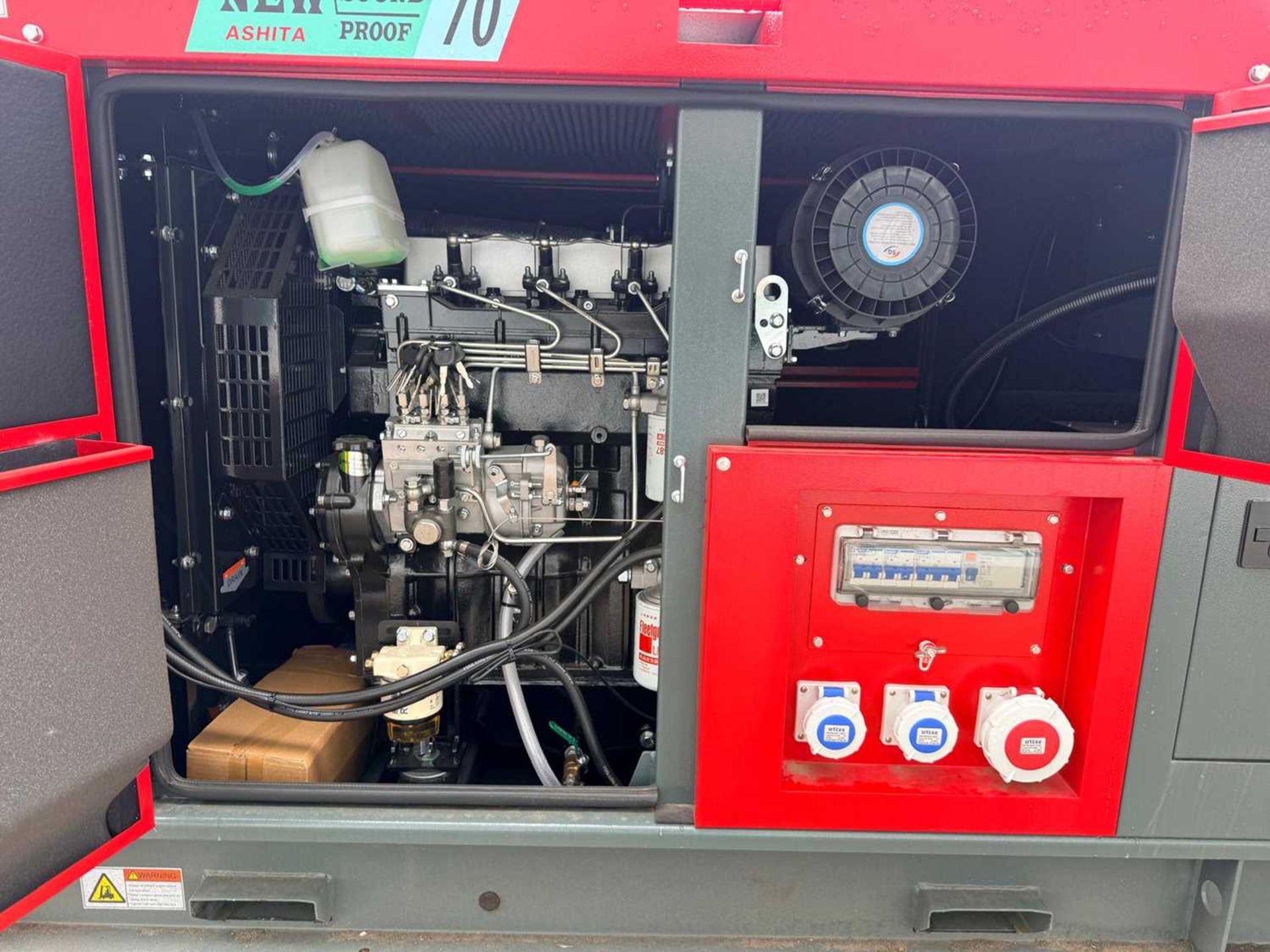 Unused 2026 Ashita Power Silent AG3-70 70KVa Generator - Image 12 of 18