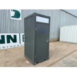 Unused Single Toilet Block With Wash Basin, 1070mm x 1260mm x 2540mm