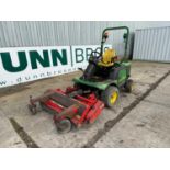 2013 John Deere 1445 Ride On Lawn Mower With flail Head