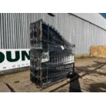 Unused 14' Bi-Parting Gates Centre Height 2400mm Outside Height 1600mm (European Design) (1 Pair)