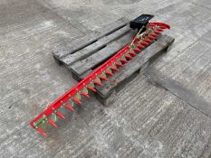 Unused Hydraulic Finger Bar Mowers 1.8M Long To Suit Mini Excavator