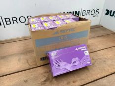 Unused Box Of Iris 10 x 100 Powder Free Gloves XL Size
