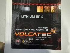 Unused Lithium EP 2 Grease (12 Cartridges)