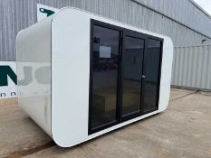 Unused 4M Pod House, Washroom, W/C Hand Basin Bed With Storage, With Opening Windows, Spot Lights El