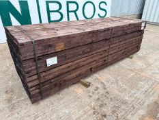 Unused Ungraded Tanatoned Timber 38 x 87 x 3000 (240 Of)