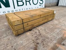 Unused Ungraded Timber 150 x150 x 2400 (13 Of)