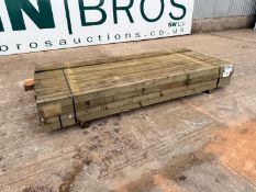 Unused Ungraded Timber 75 x 75 x 2400 (55 Of)