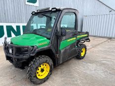 2018 John Deere Gator XUV865M, Full Cab, Electric Tipping Body, Tow Bar, LED Lights, Full Road Light